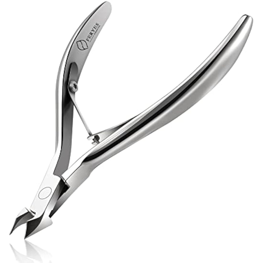 FERYES Cuticle Nipper - Surgical Grade Stainless Steel Manicure Tool, 5mm Jaw