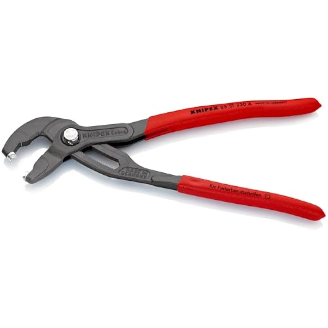 Knipex Spring Hose Clamp Pliers – 250mm Non-Slip Grip (85 51 250 A SB)