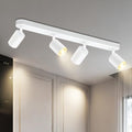 BOYIR GU10 2-Way Ceiling Spotlight – White Adjustable Modern Aluminum Light