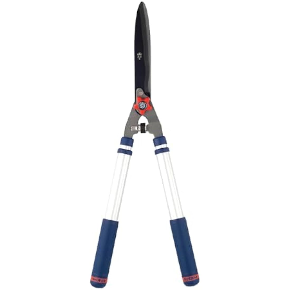 Spear & Jackson Telescopic Hedge Shears – Carbon Steel Blades, Blue