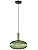 Jolof Store Modern Green Glass Pendant Light – Gold Copper Hanging Lamp
