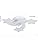 Comely 30W Star LED Ceiling Light – Dimmable Modern White Chandelier