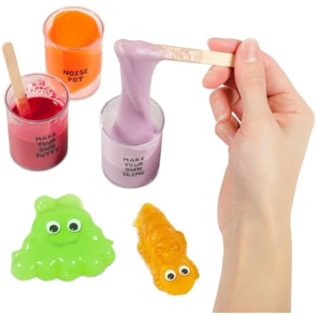 Galt Slime Lab – STEM Science Kit with 7 Experiments for Kids Ages 5+
