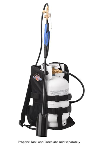 Flame King Propane Tank Backpack Carrier for 5LB & 10LB Cylinders