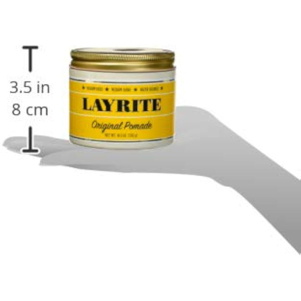 Layrite Original Pomade 297g | Medium Hold Water-Based Hair Pomade