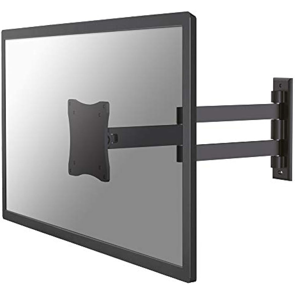 Newstar Full Motion TV Monitor Wall Mount | 10-27" Tilt & Swivel – Black