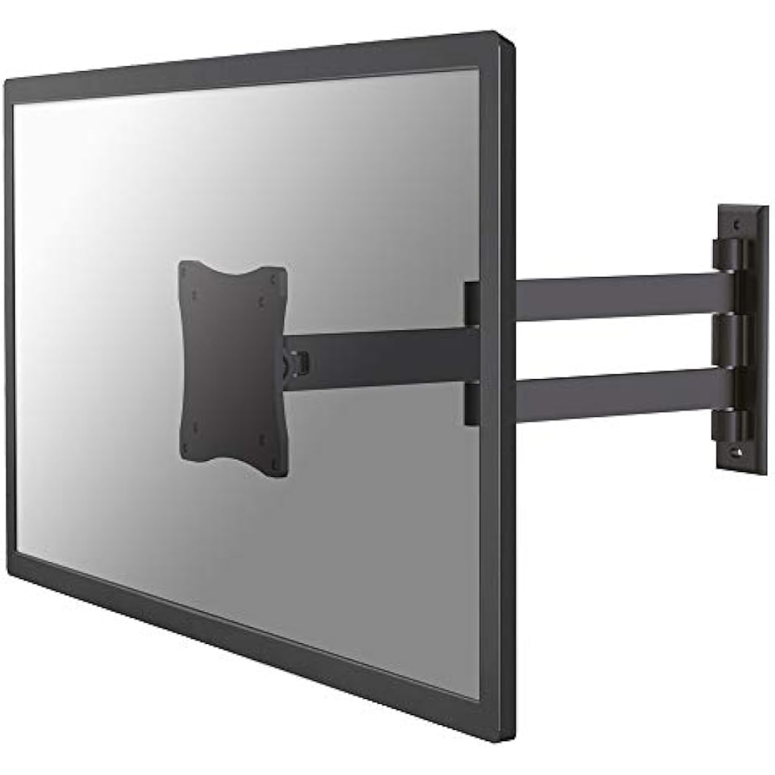 Newstar Full Motion TV Monitor Wall Mount | 10-27" Tilt & Swivel – Black