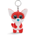 NICI GLUBSCHIS Fox Jayson Keyring – 9cm Plush Stuffed Animal Keychain