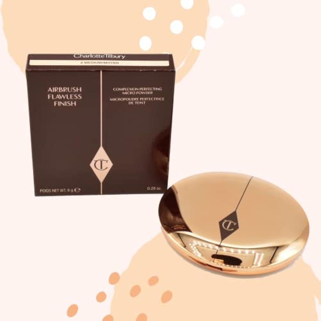 Charlotte Tilbury Airbrush Flawless Finish Micro Setting Powder – Medium