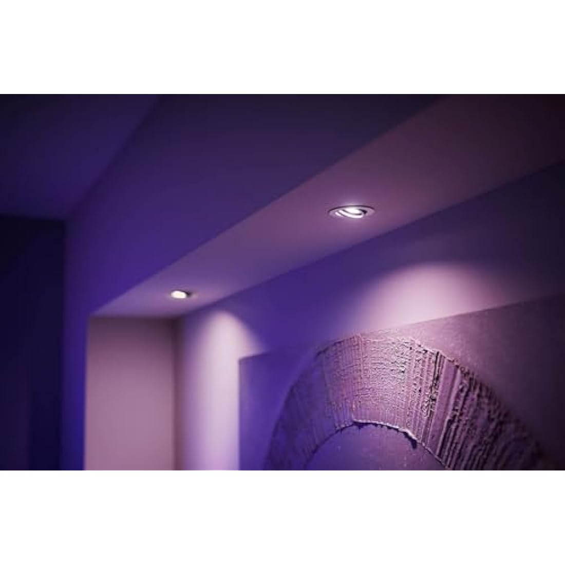 Philips Hue Smart Ceiling Light – White Bluetooth & Voice Control