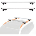 Aluminum Roof Rack Cross Bars – 142cm Anti-Theft Pack of 2