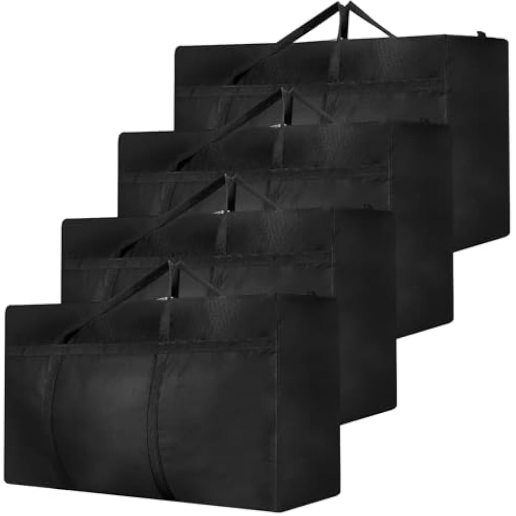 Jolof Store 4-Pack 180L Extra Large Moving Bags | Waterproof Oxford Totes
