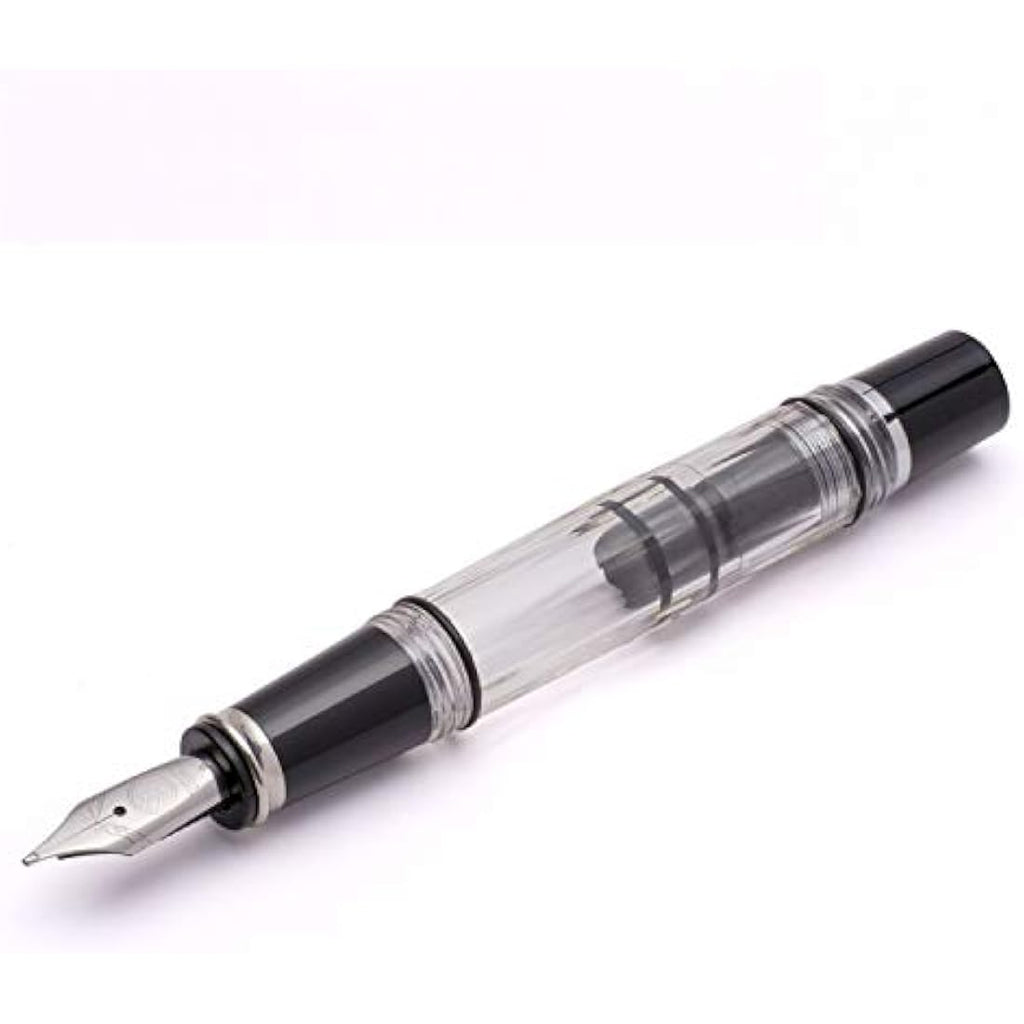 Twsbi Diamond Mini Classic Fountain Pen – Black Resin, Transparent (M)