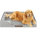Orthopedic Memory Foam Dog Bed – Waterproof XL Bolster Sofa