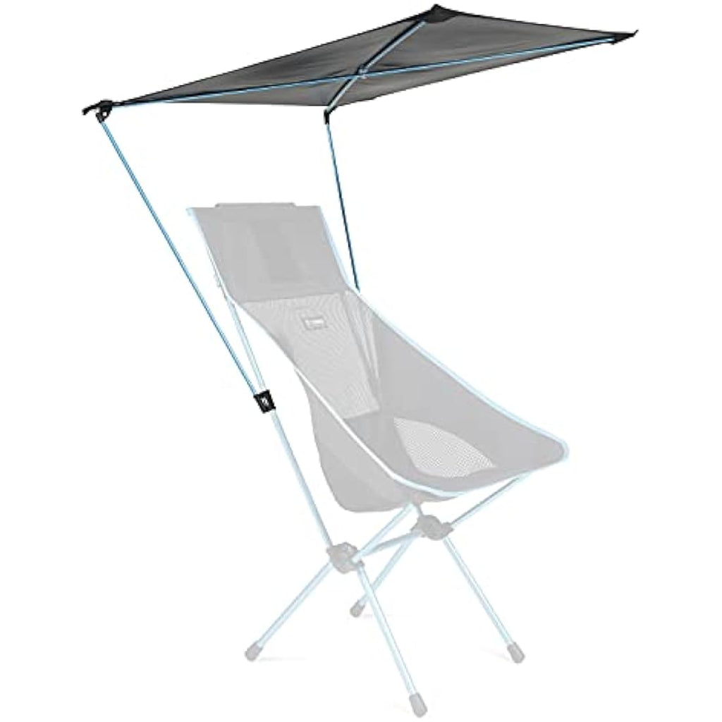 Helinox Personal Shade – SPF 50+ Ultralight Chair Canopy, Black