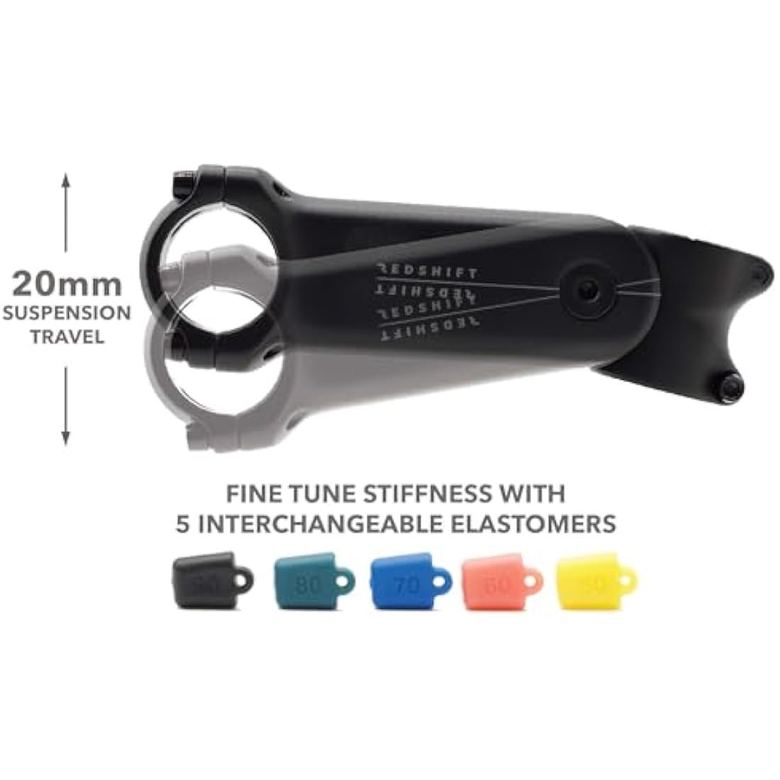 Redshift ShockStop Suspension Stem | 1-1/4 in Steerer for Canyon & Giant