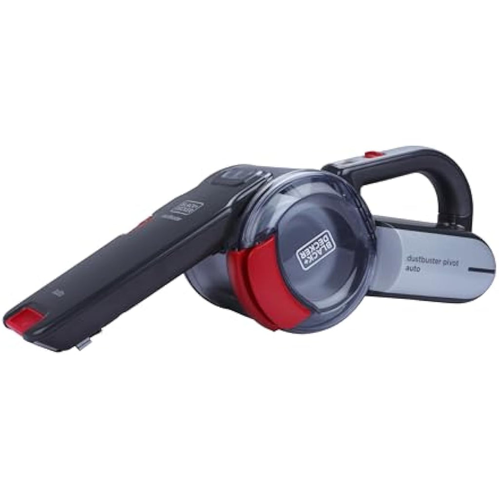BLACK+DECKER 12V Car Hand Vacuum – Cordless Pivoting Auto Cleaner