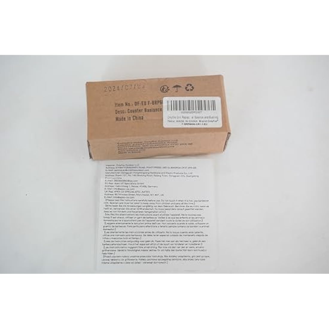Grill Rotisserie Spit Counter Balance and Bushing Kit