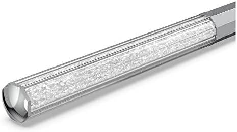 Swarovski Crystalline Ballpoint Pen – Octagon Silver Tone Chrome Plated