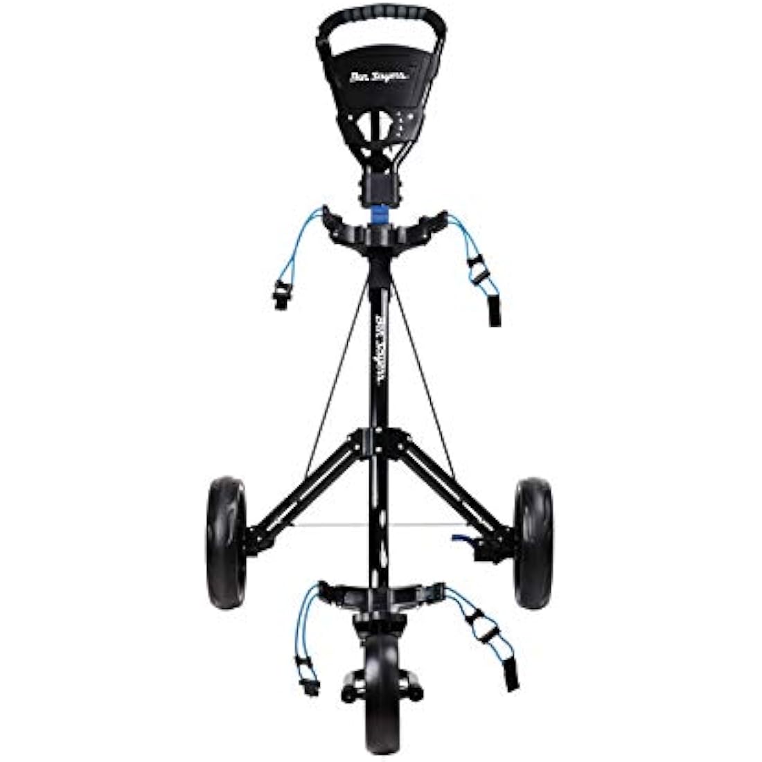 Ben Sayers 3-Wheel Golf Trolley – Lightweight Aluminium Push Cart