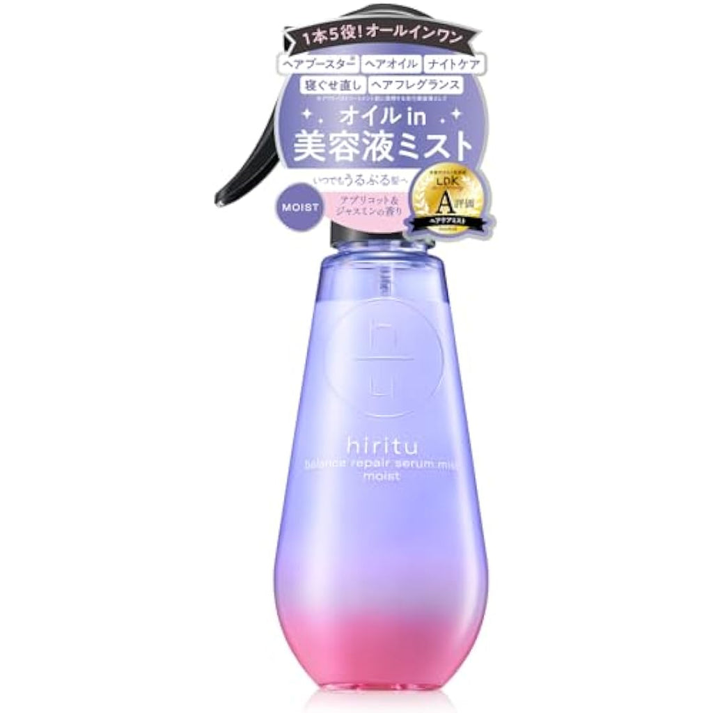 hiritu Balance Repair Moist Serum Hair Mist - Apricot & Jasmine 150ml