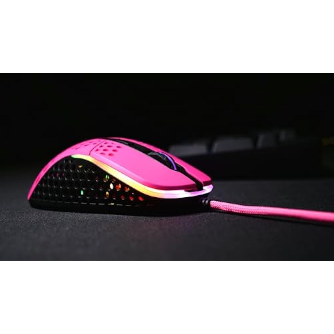Xtrfy M4 RGB Ultra-Light Wired Gaming Mouse – Ergonomic – Pink Edition
