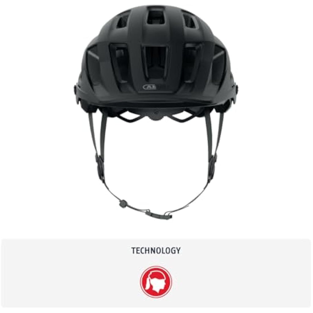 ABUS Moventor 2.0 MIPS MTB Helmet – All-Mountain Off-Road Velvet Black