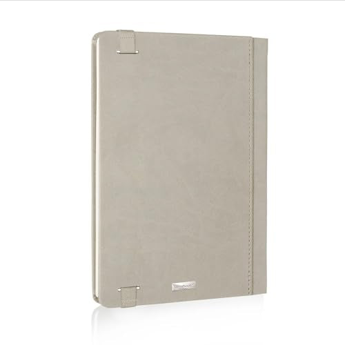 Lanybook ProDS Large Squared Notebook – Beige Hardcover, 192 Pages
