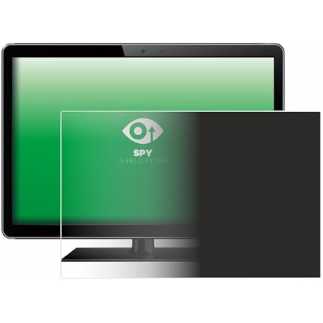 upscreen 15.6" Privacy Screen Filter – Anti-Spy & Anti-Glare Protector