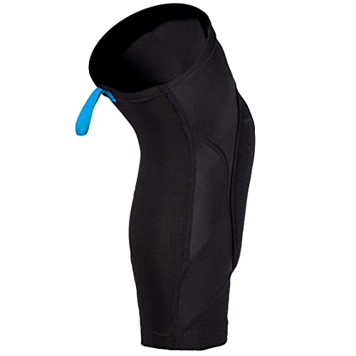 7iDP Transition Knee Pads – Lightweight MTB & BMX Armor - Black/Blue (S)