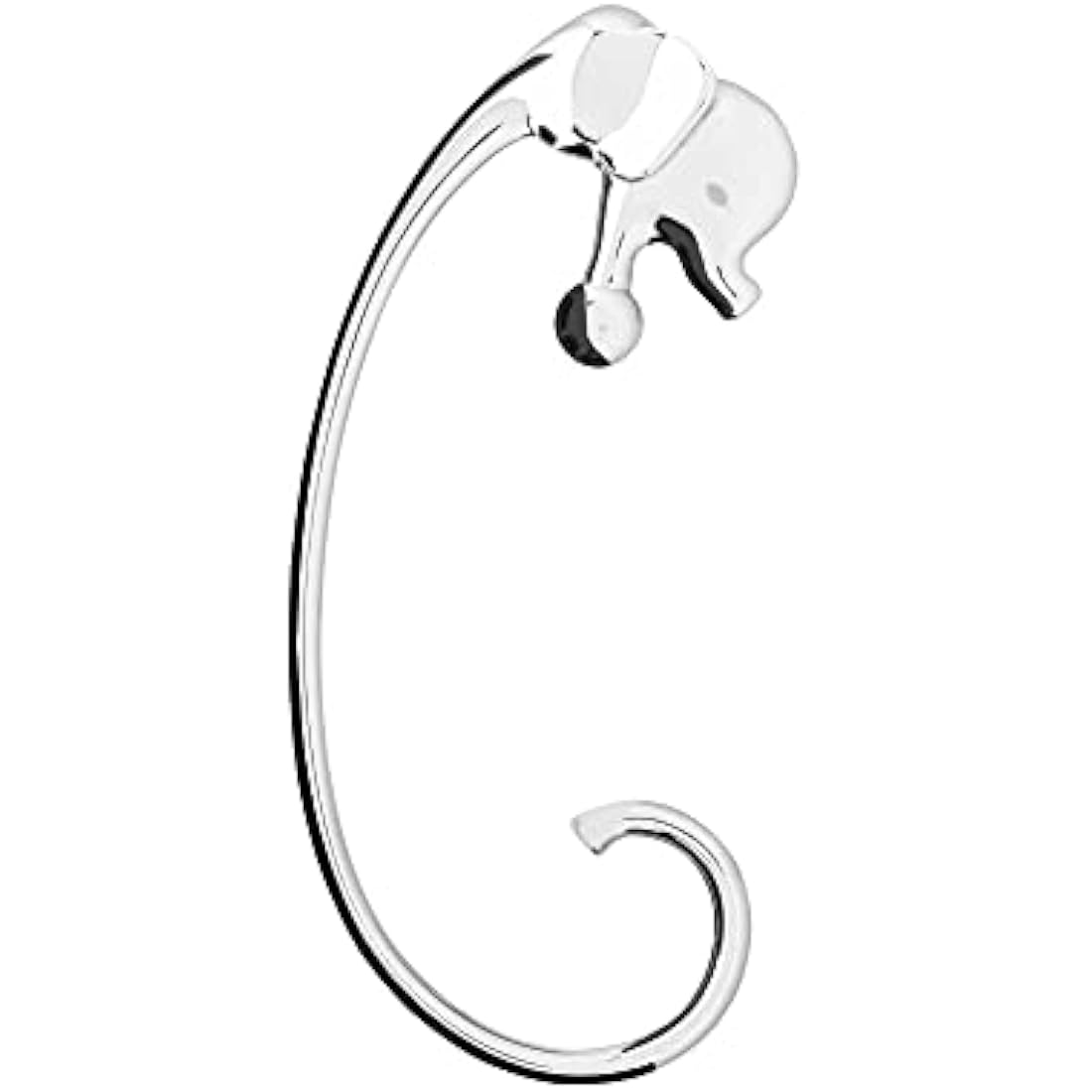 Alessi Jumbo Elephant Purse Hook – Mirror Polished Stainless Steel