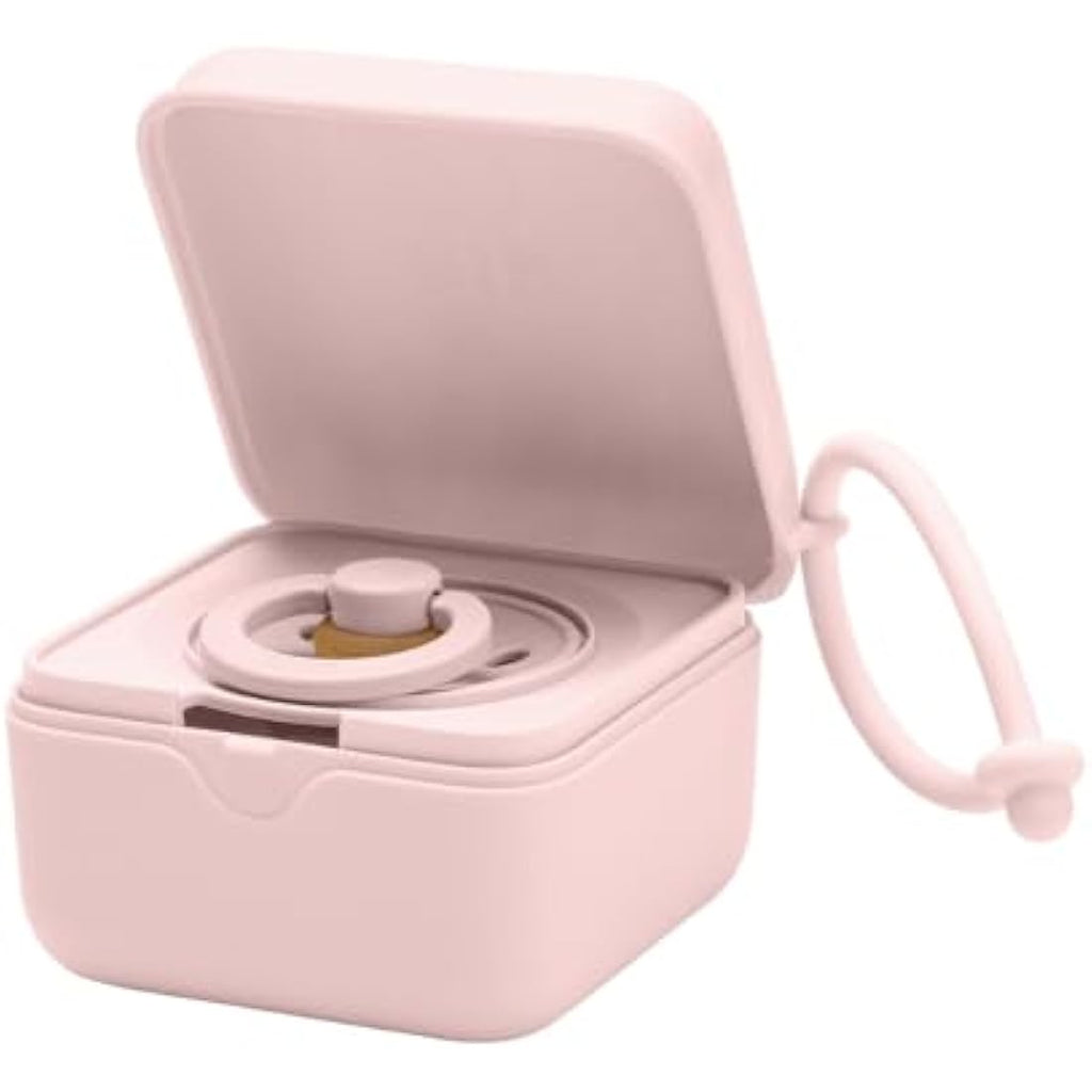 BIBS Pacifier Box – Microwave Steriliser & Storage Case, Blossom