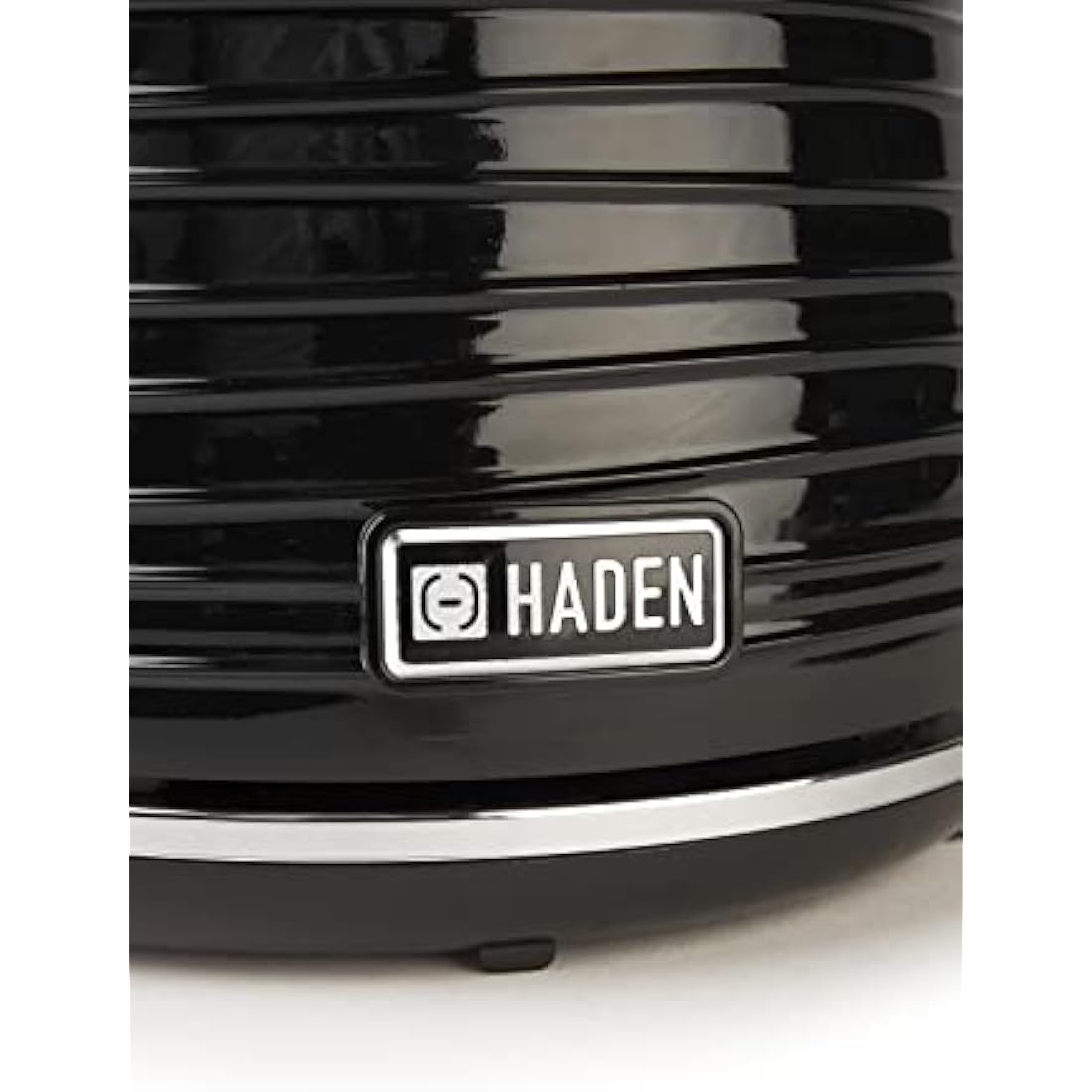 Haden Devon 1.7L Electric Kettle – Black Cordless Swivel Base