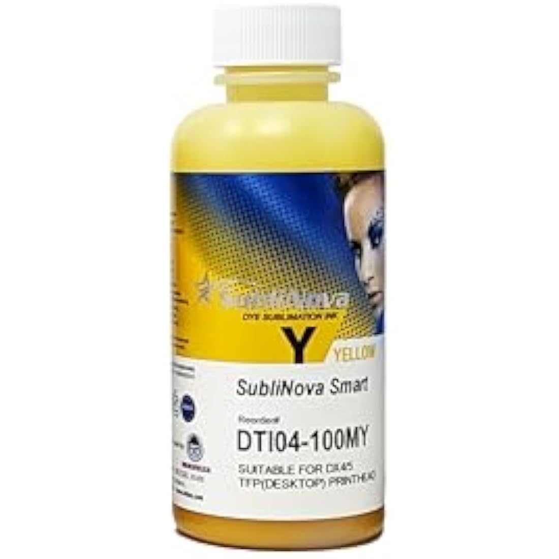 InkTec SubliNova Smart Dye Sublimation Ink Set - CMYK 100ml Bottles