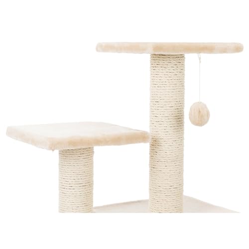 Trixie Valencia Cat Scratching Post – Durable Plastic Base, 28 cm