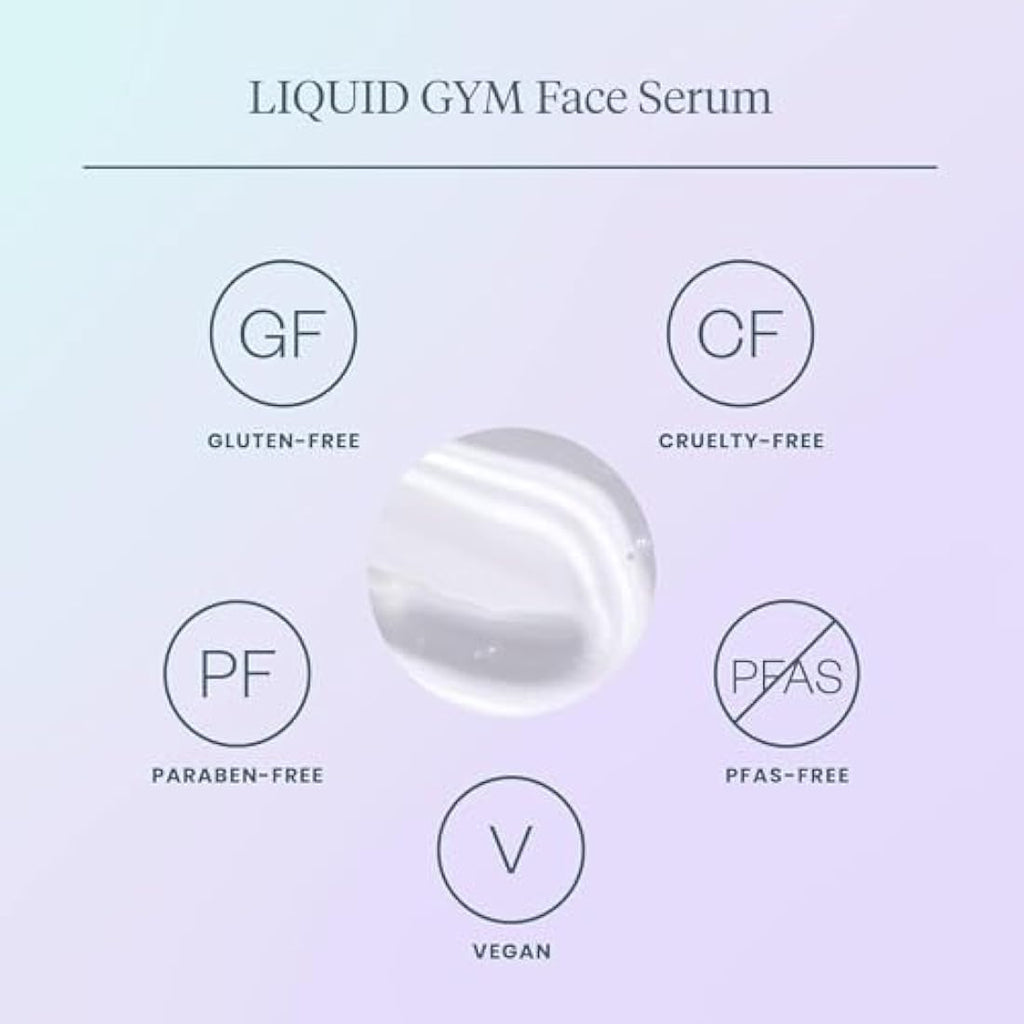 Wonderskin Liquid Gym Face Serum | Hyaluronic Acid Tightening & Contouring