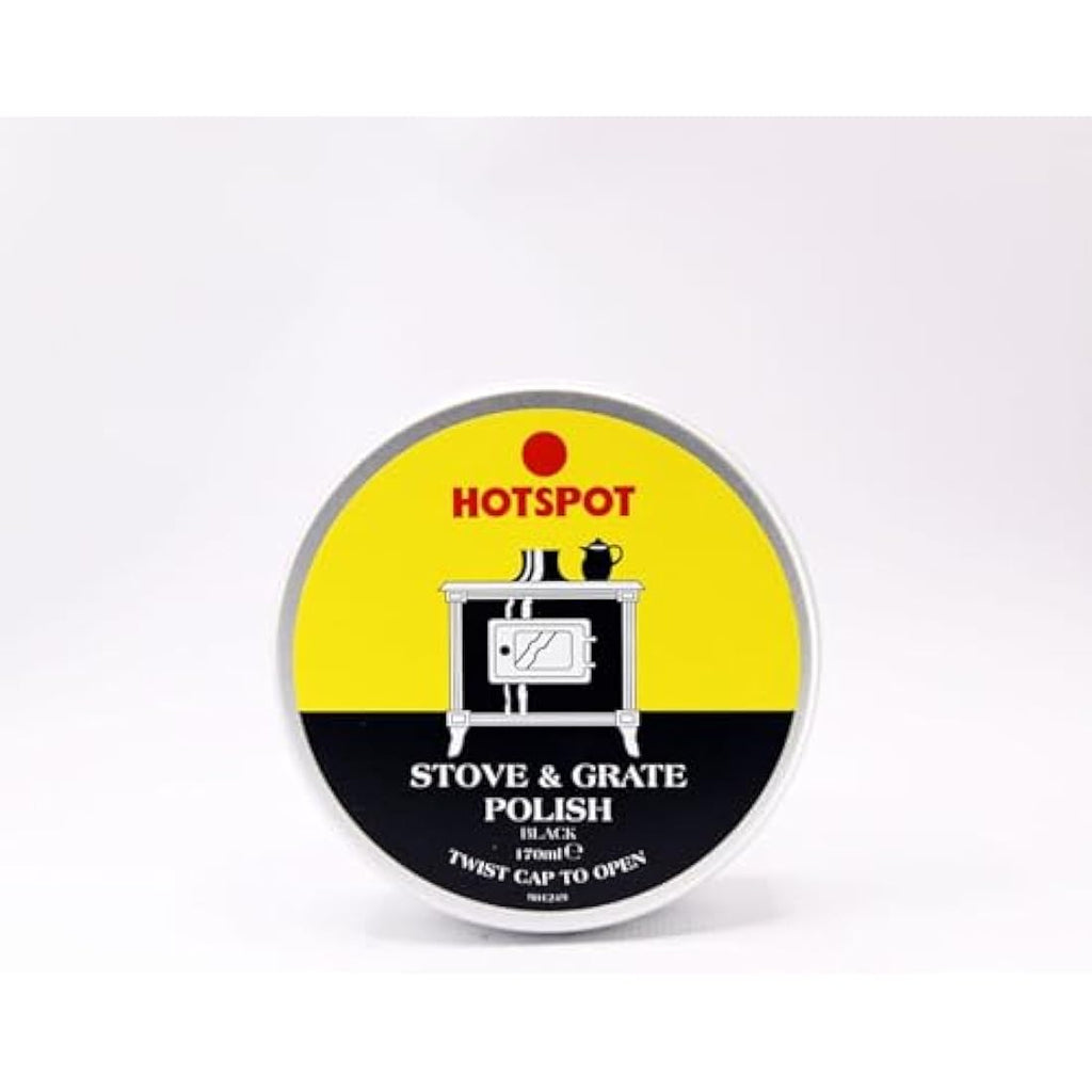 Hotspot Stove and Grate Polish Black – Heat-Resistant Cast Iron Restorer