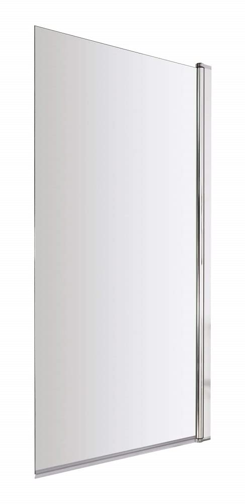 VeeBath Jade 800mm Bath Screen | 6mm Toughened Glass Shower Door