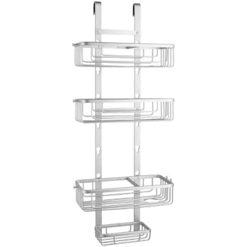 Jolof Store Rustproof Aluminium Adjustable Bath & Shower Caddy
