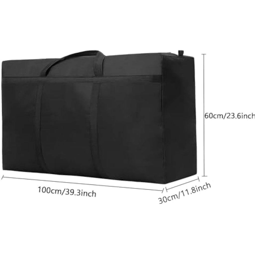 4 Pack 180L Large Moving Bags – Heavy Duty 600D Oxford Storage