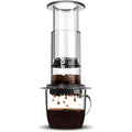 AeroPress Clear Coffee Press – Shatterproof 3-in-1 Portable Brewer