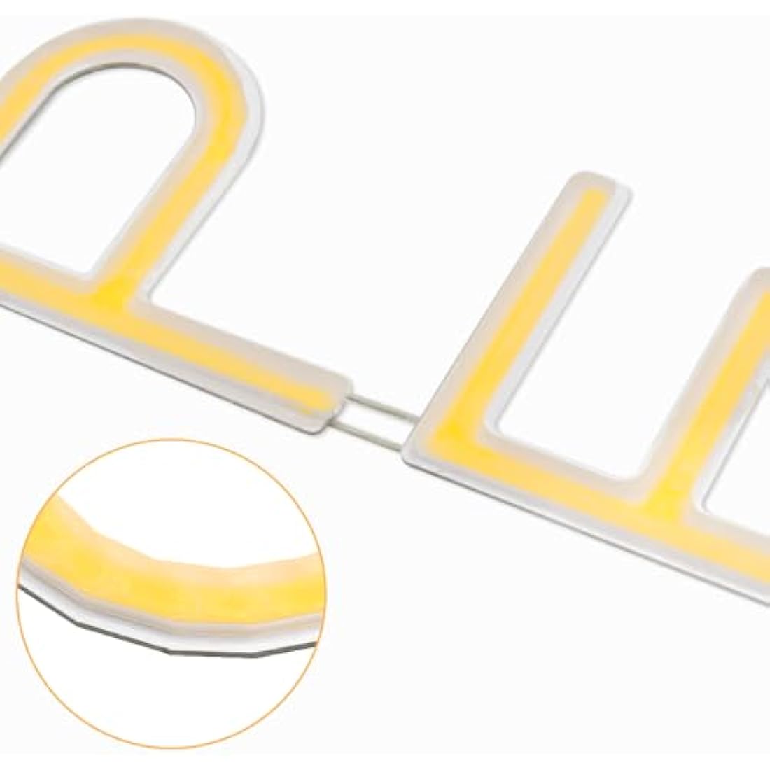 LED Neon Open Sign – Ultra Bright White & Yellow 22.8x11.8"