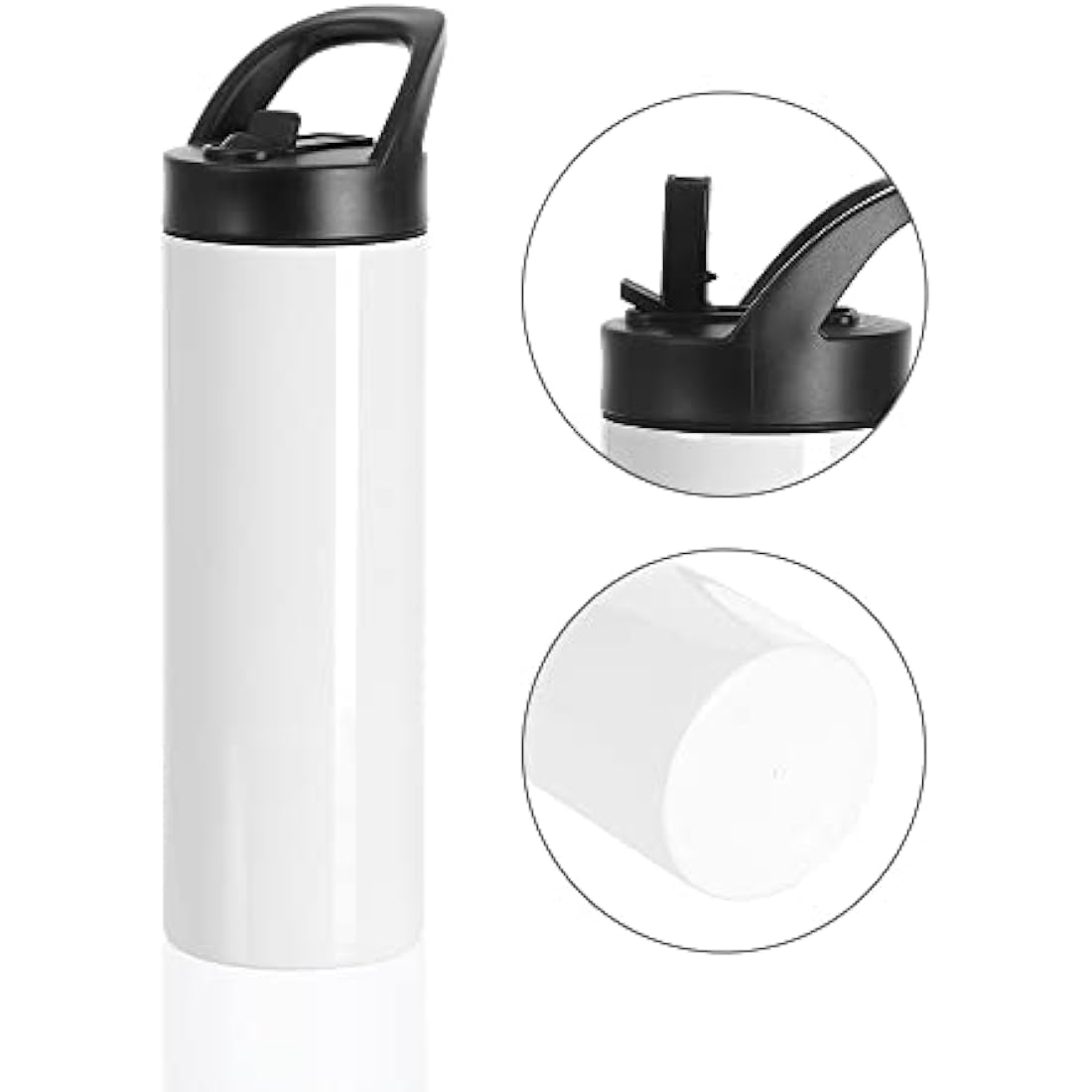 PYD Life 20 oz Sublimation Tumbler Blanks | Straight Stainless Steel 4 Pack