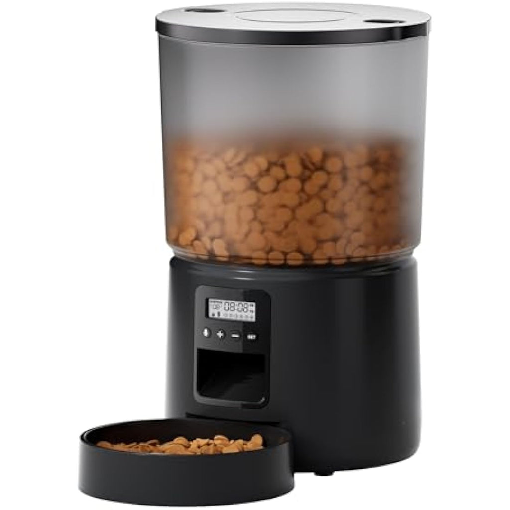 BEMOONY 5L Automatic Pet Feeder – Timed Food Dispenser for Cats & Dogs
