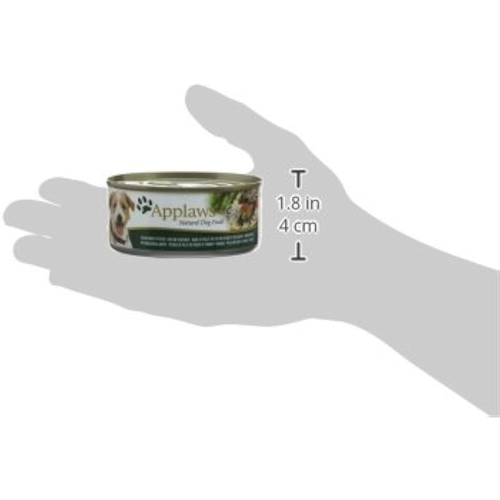 Applaws Natural Wet Dog Food - Chicken & Beef Liver in Broth (12x156g)