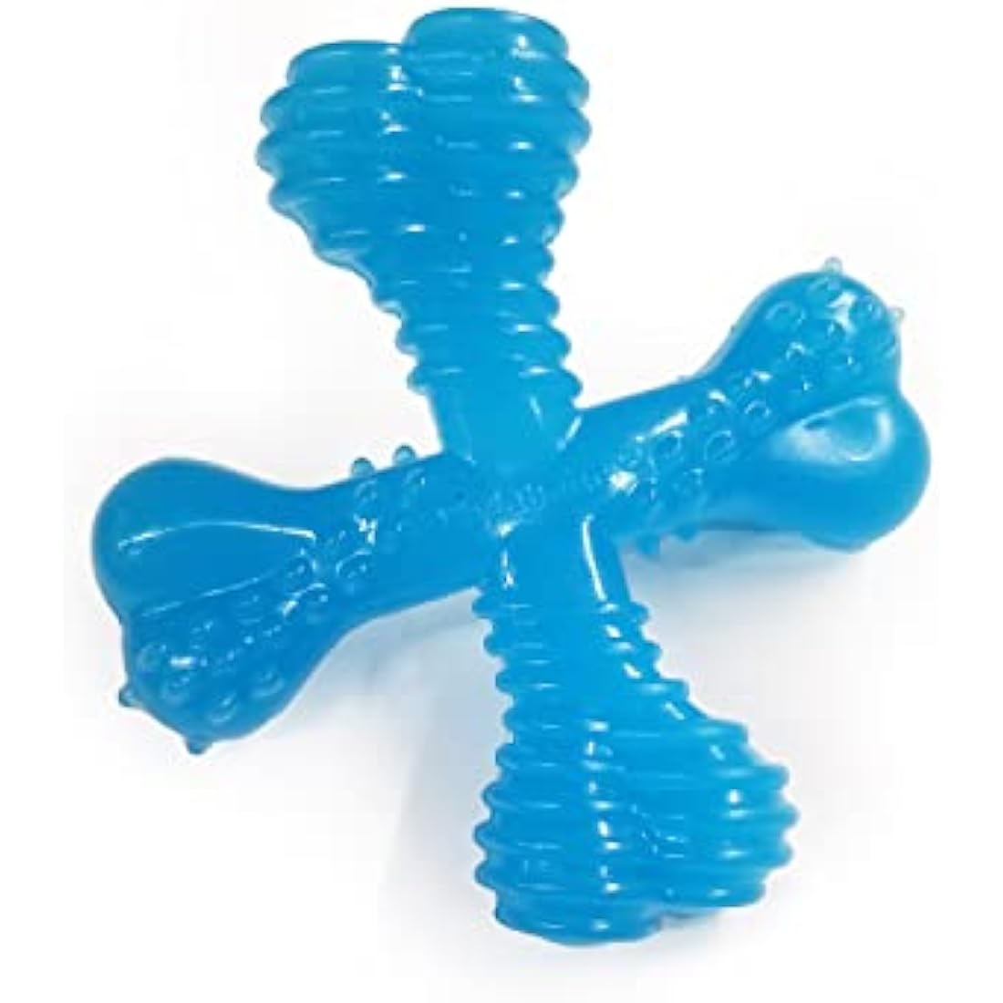 Nylabone Puppy Teething X Bone Dental Chew Toy - Beef Flavor, XS