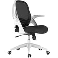 Hbada Ergonomic Mesh Office Chair – Flip-up Arms & Compact Design