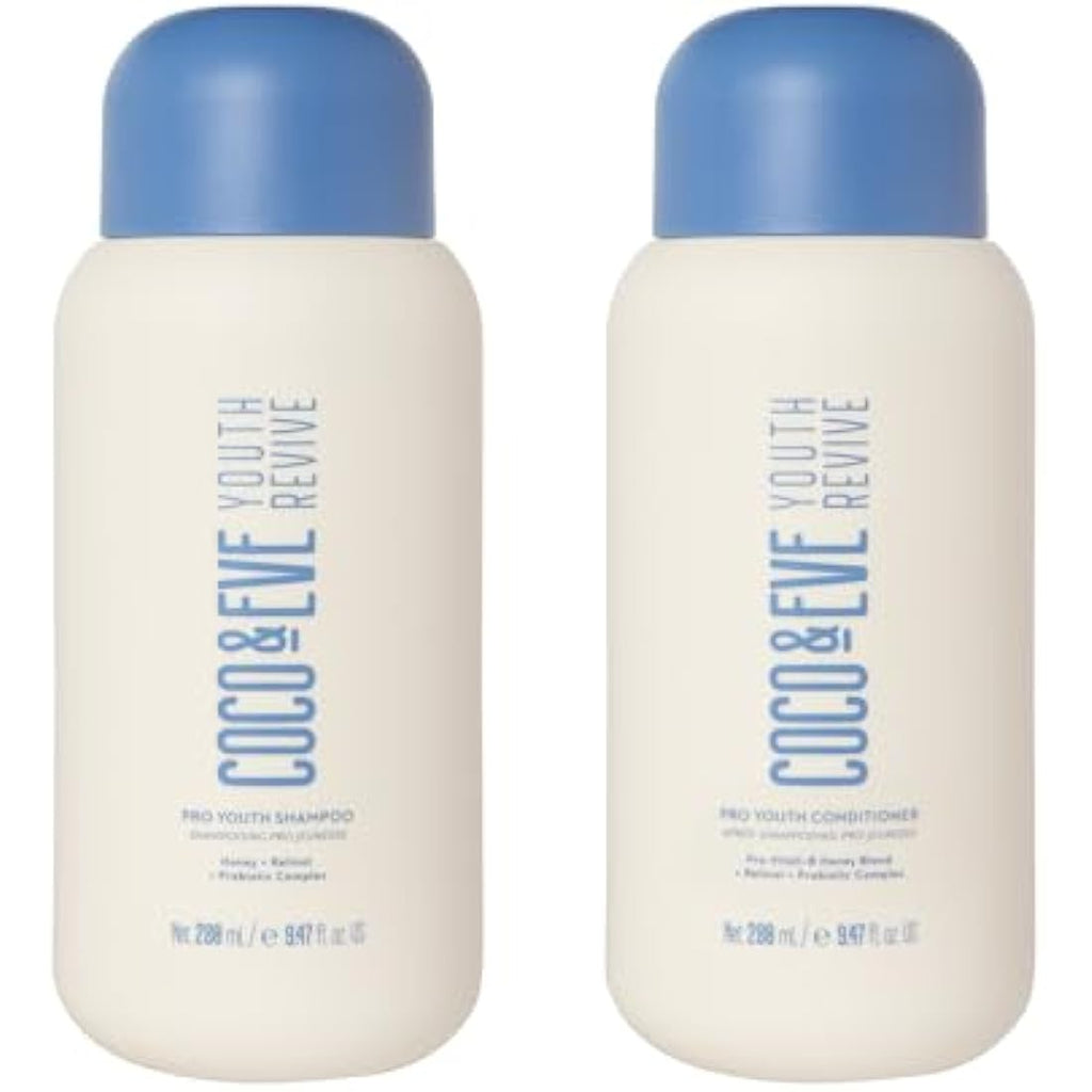 Coco & Eve Pro Youth Shampoo & Conditioner Set | Retinol & Honey