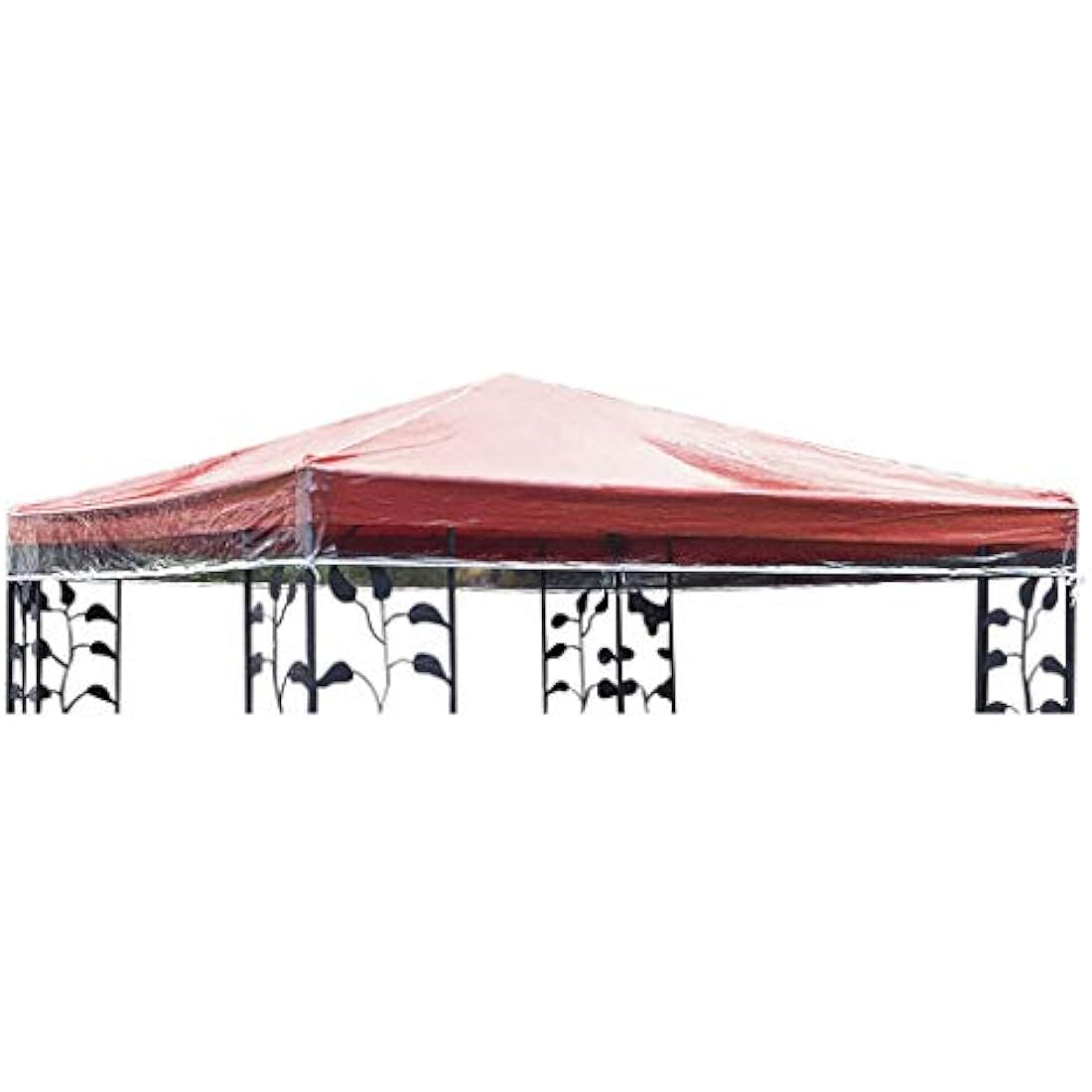 Gazebo Protective Cover – 3x3m Waterproof Transparent PVC