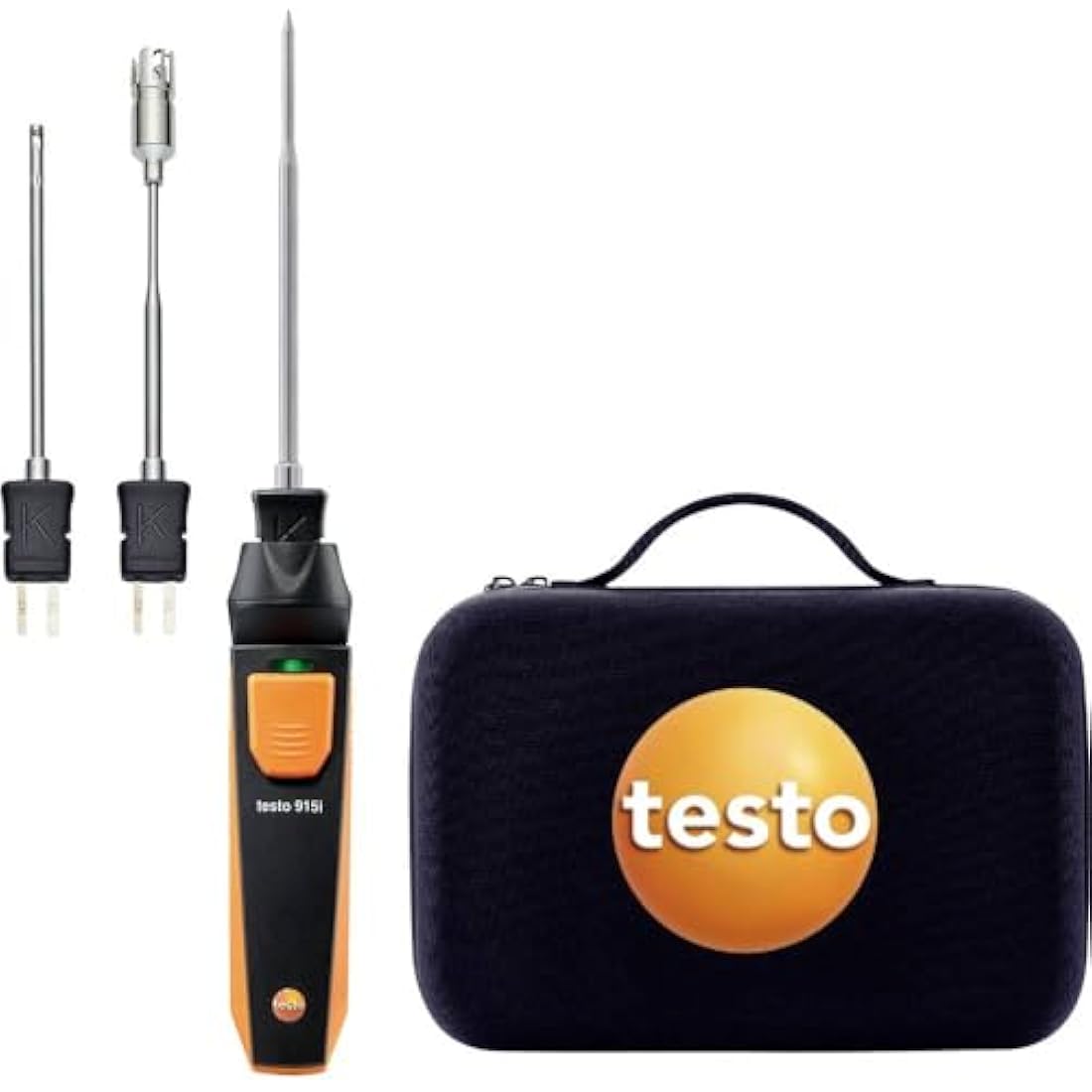 Testo 915i Wireless Thermometer Kit | 3 Temperature Probes (Type K)